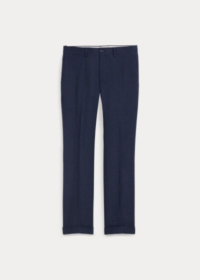 Pantalones Chinos Ralph Lauren Hombre Azul Marino - Cotton-Blend - MTLKI2145